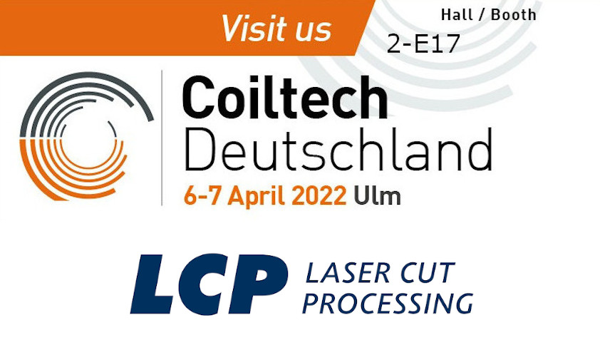 Metal coil as logo of the trade fair Coiltech