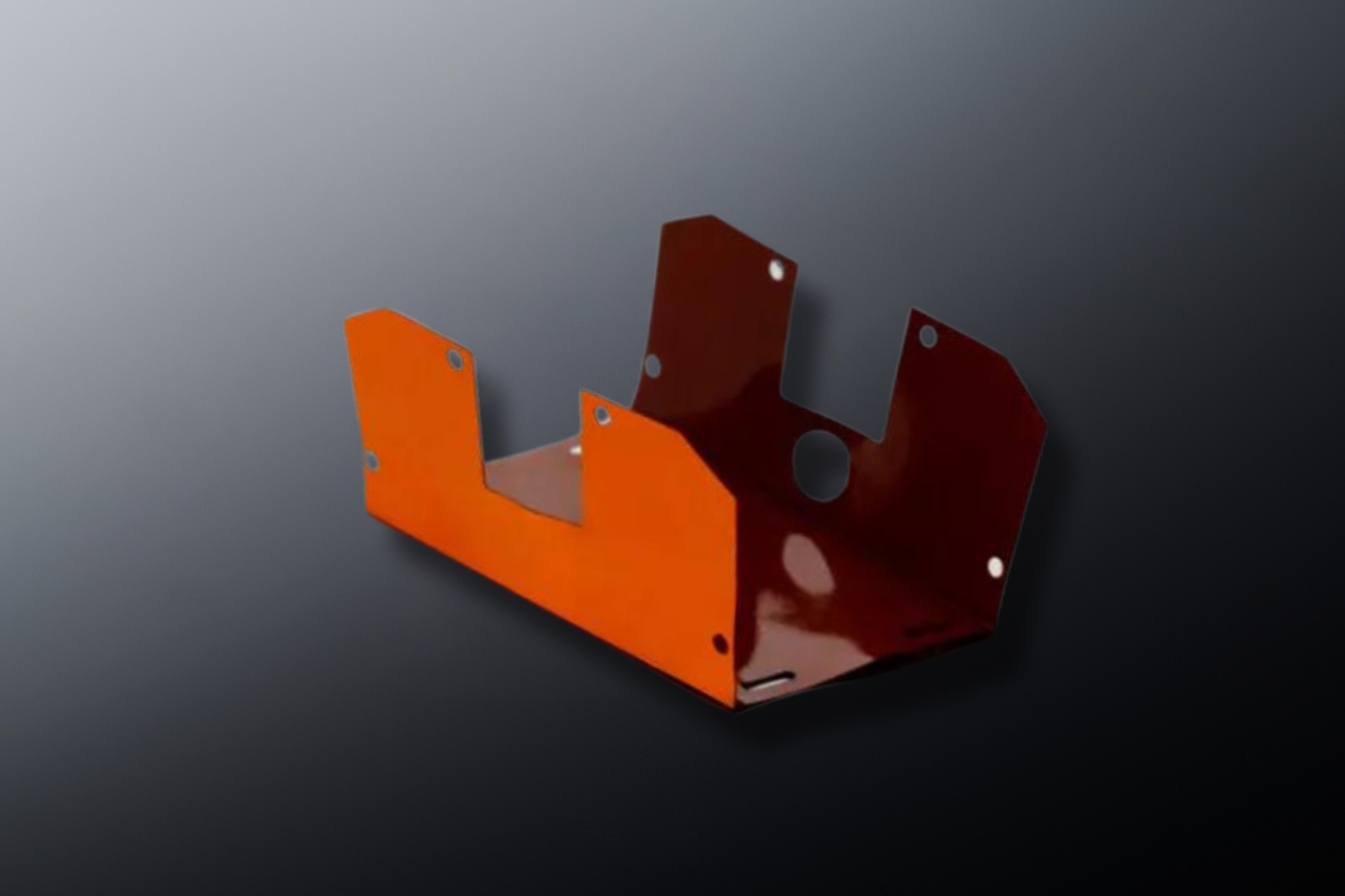 mit dem UKP-Laser geschnittenes und anschließend gebogenes Kapton