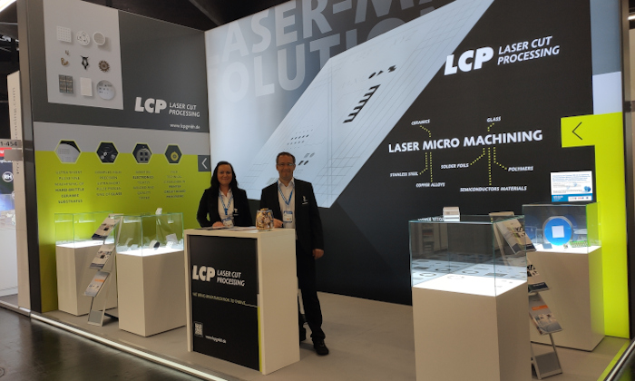 LCP booth at the Sensor+Test 2022 in Nuremberg
