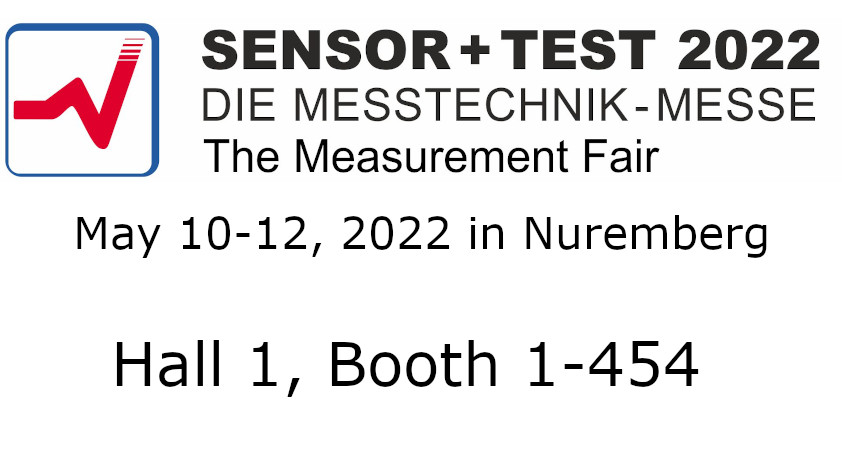Logo of the trade fair Sensor+Test 2022